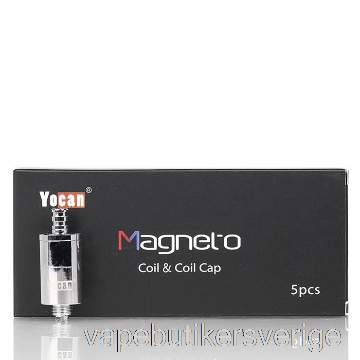 Vape Sverige Yocan Magneto Ersättningsspolar 0,6ohm Keramiska Spolar Med Lock